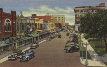 Rendering of downtown Victoria, TX